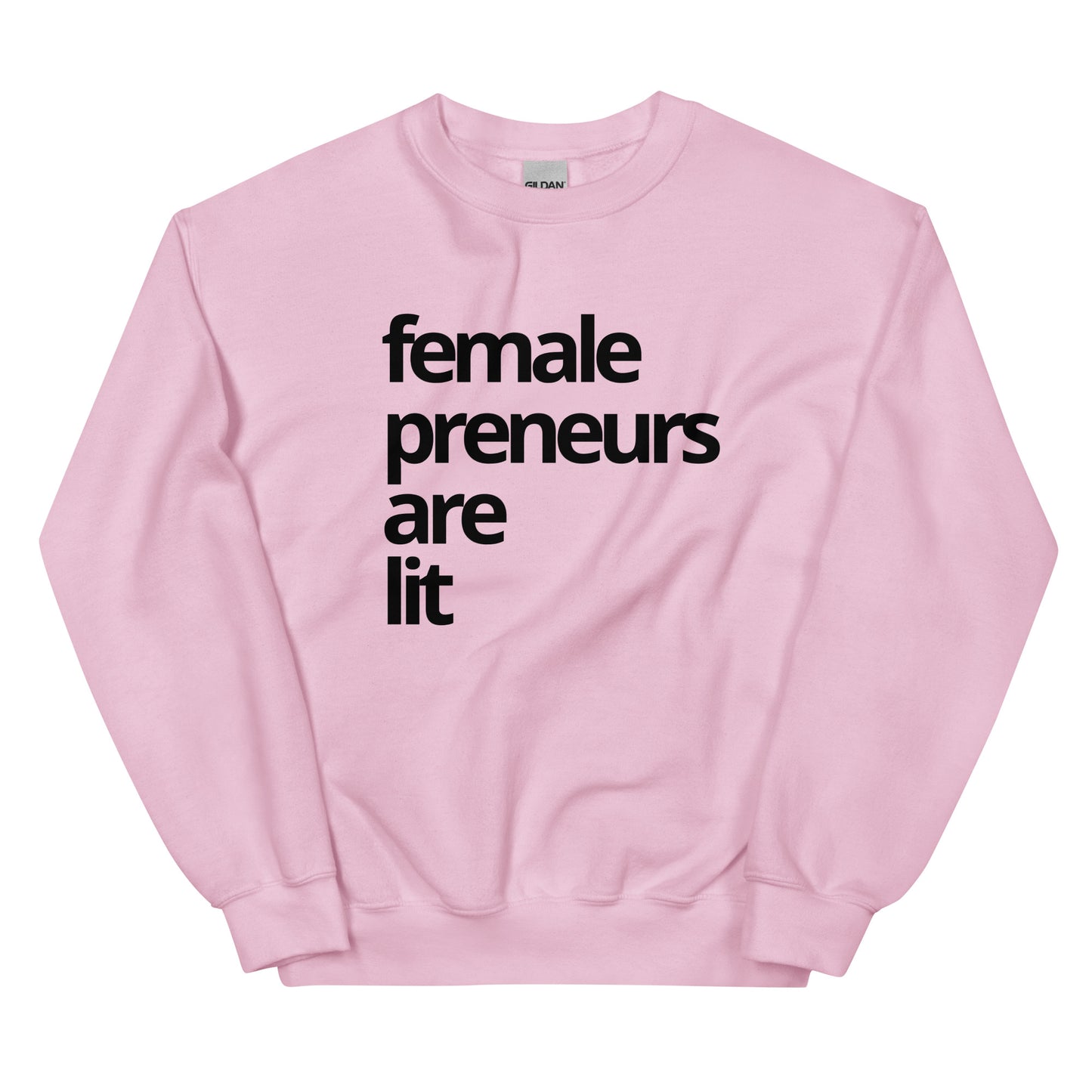 Femalepreneurs Are Lit Sweatshirt